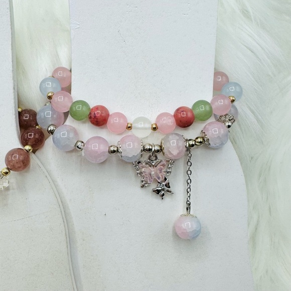 Beaded Bracelet Bundle Lot for Small Wrist Multicolored - Picture 3 of 6